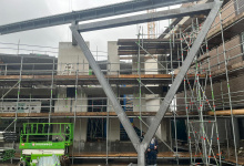 3_Herhuisvesting Hilversum staalconstructie trappen