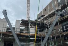 5_Herhuisvesting Hilversum staalconstructie trappen