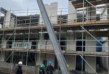 6_Herhuisvesting Hilversum staalconstructie trappen