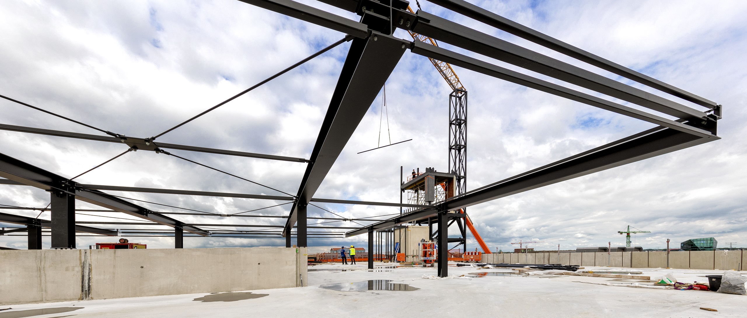 foto Cojan jaarkalender Berlijnplein staalconstructie